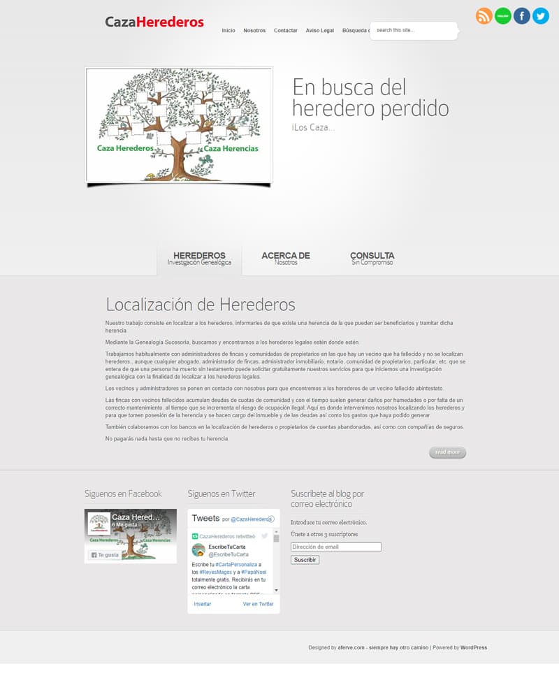 Caza Herederos
